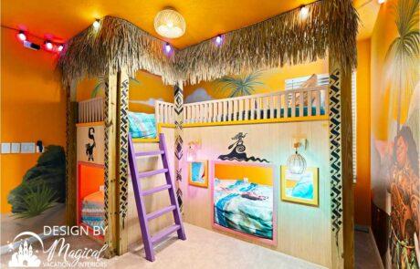 Moana Vacation Home Themed Bedroom